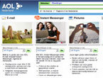 AOL Netherlands website screenshot